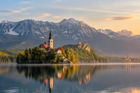 From Ljubljana: Lake Bled & Bled Castle Private Day Trip