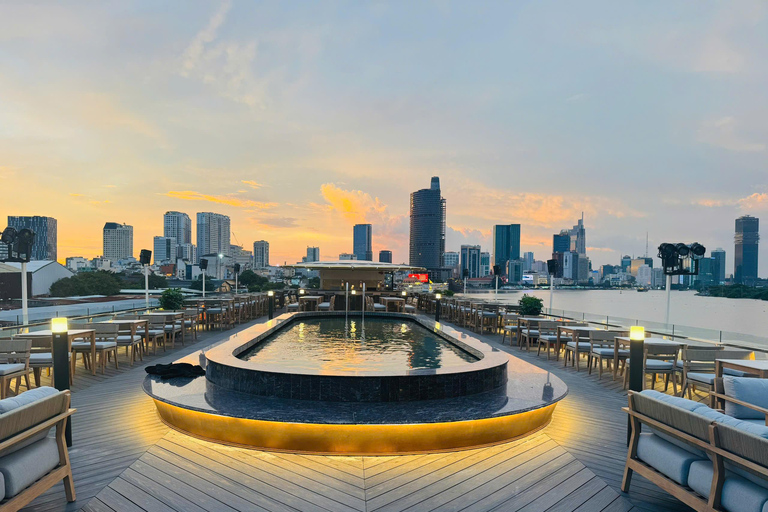 Ho Chi Minh Luxury Dinner Buffet Cruise with DJ & Live Music Buffet Dinner Cruise + Roundtrip Transfer