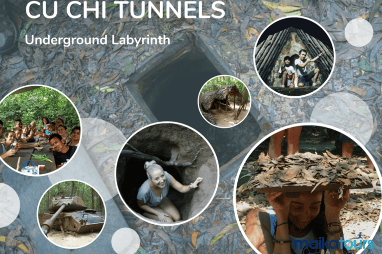 Cu Chi Tunnel Morgen und Sonnenuntergang