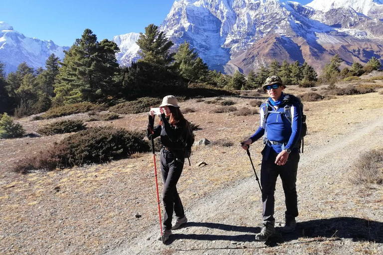 12 dias de caminhada curta pelo circuito Annapurna