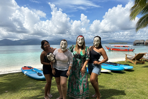 San Blas: La Casa de Papel Island Snorkeling, Paddle & Lunch
