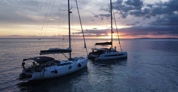 Palma: Segeltörn bei Sonnenuntergang mit Tapas und Paddleboard