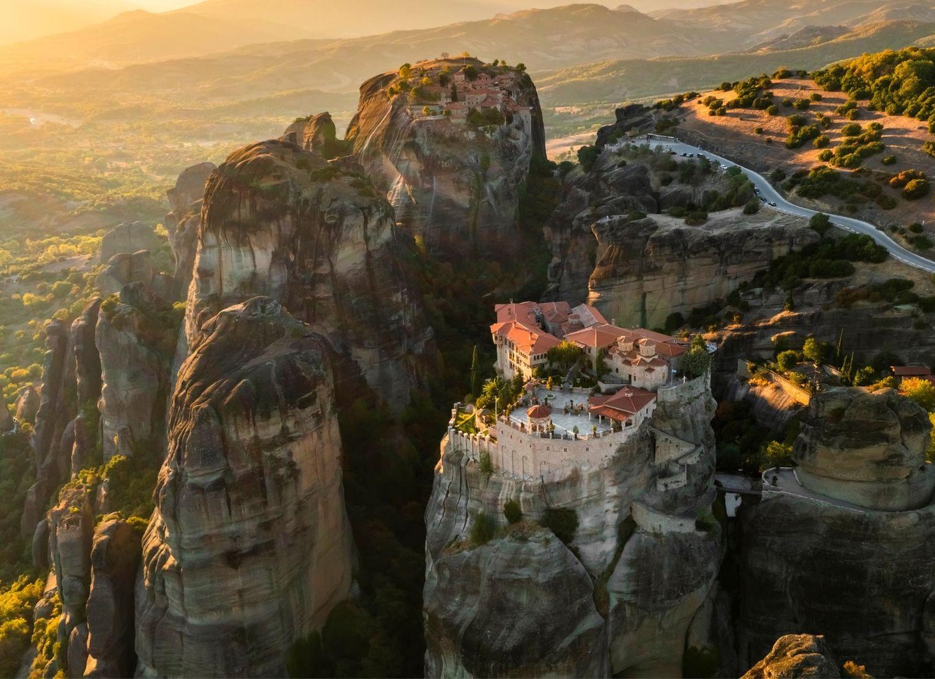 Meteora: Morgen halvdagstur med sightseeing og klostre