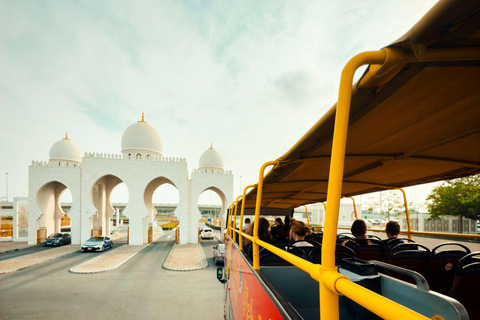 阿布扎比城市观光 HOHO 巴士之旅 + 可预订的额外服务2 日通行证