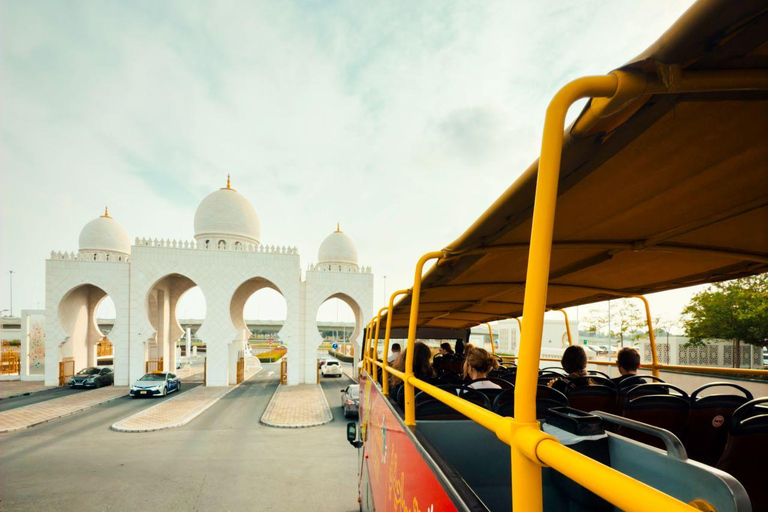 阿布扎比城市观光 HOHO 巴士之旅 + 可预订的额外服务2 日通行证