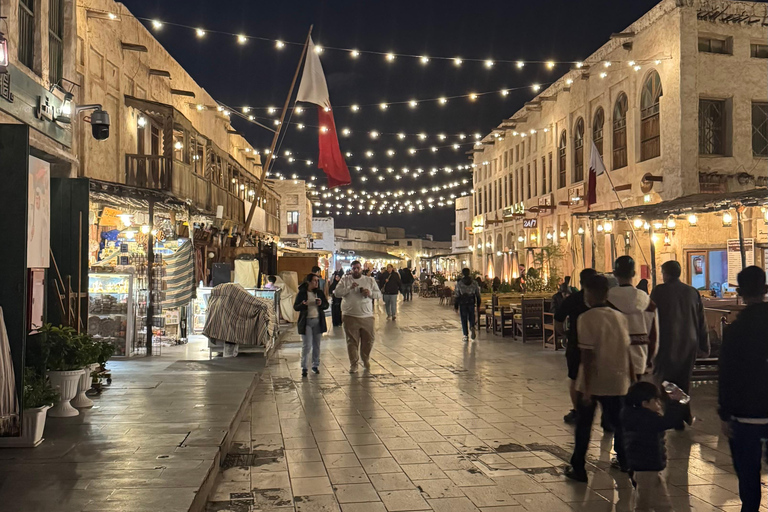 Doha: Night City Lights & Souq Waqif Cultural Walk Exclusive 4-Hour Discovery (Private)