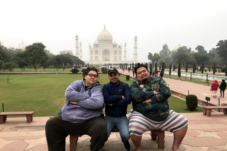 Depuis Jaipur : Excursion privée d&#039;une journée au Taj Mahal et à Agra