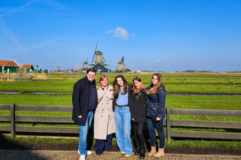 Amsterdam: Live geführte Zaanse Schans &amp; Käseverkostung TourTour auf Spanisch