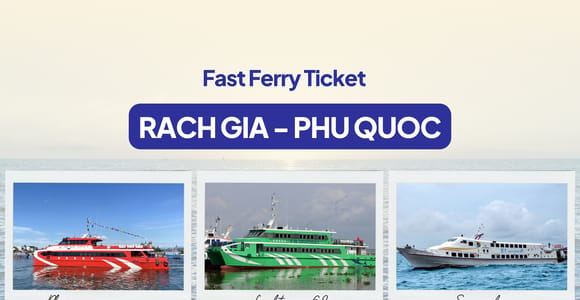 Phu Quoc Ferry from Rach Gia - Instant E-Ticket