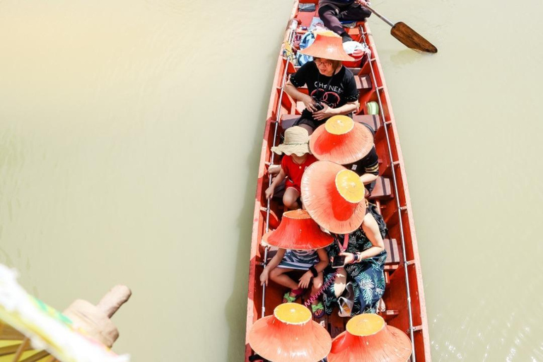 Pattaya: Guided City Tour with Floating Market & Lunch Join Tour+Boat Experience
