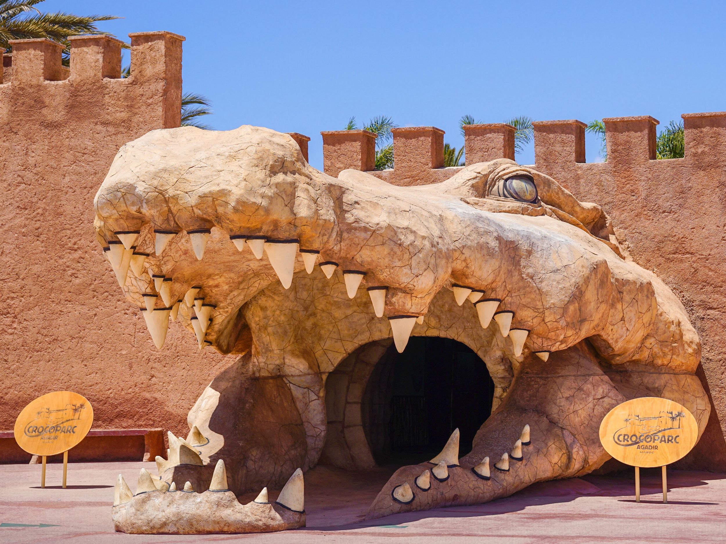 Agadir: Crocoparc Ticket ohne Anstehen Einlass ohne Anstehen