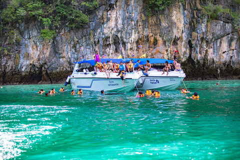 Depuis Khao Lak : Bamboo & Phi Phi Islands, & Maya Bay Day Trip (Excursion d'une journée)