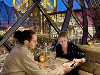 Paris : Dîner élégant avec boissons à la Tour Eiffel