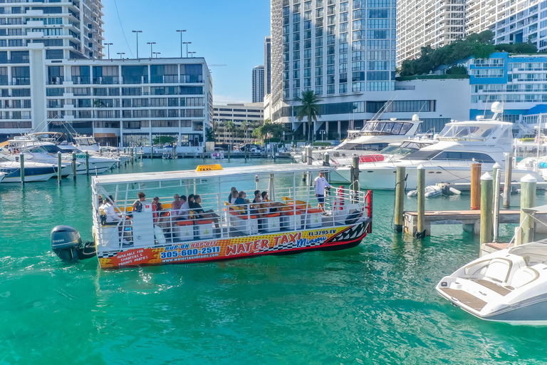 Táxi aquático Hop-on Hop-off em Miami e Miami BeachTáxi aquático hop-on hop-off em Miami e Miami Beach
