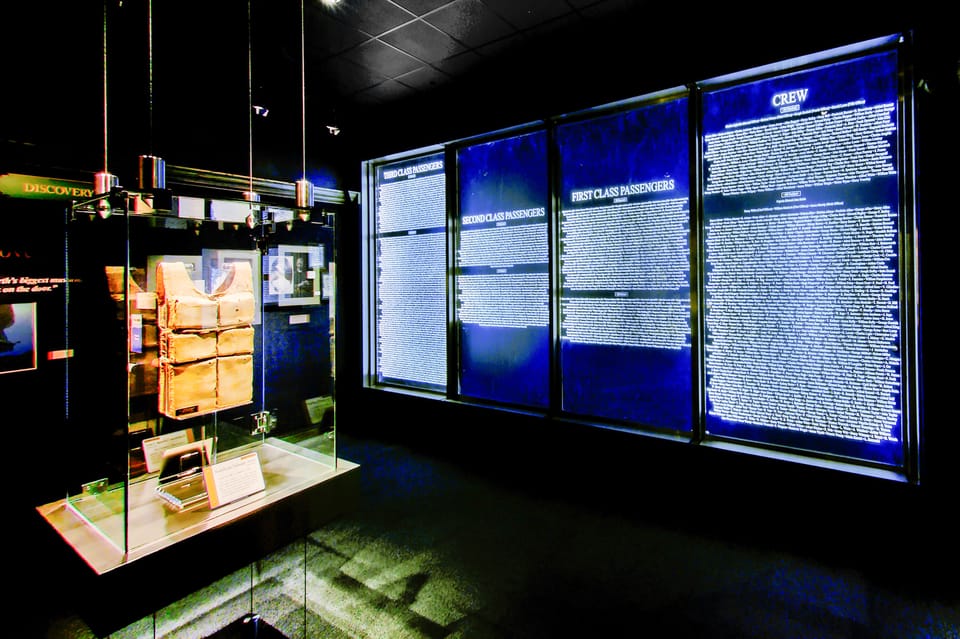 Pigeon Titanic Museum Advance Purchase Ticket GetYourGuide