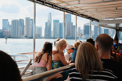 Miami: wycieczka po mieście 5 w 1 i rejs statkiem po zatoce Biscayne Bay