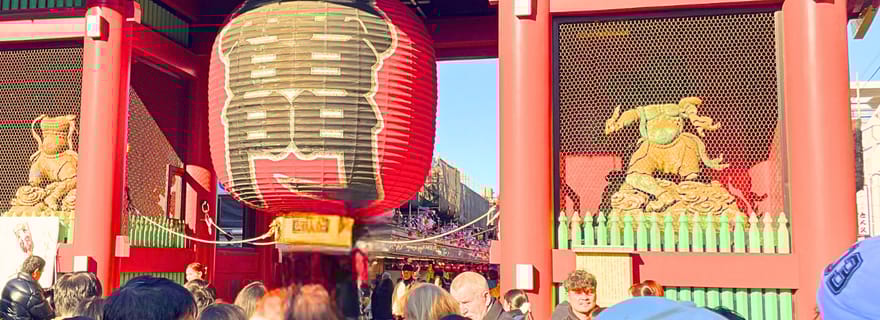 Tokyo : visite à pied du temple et du sanctuaire d'Asakusa avec un guide de la région