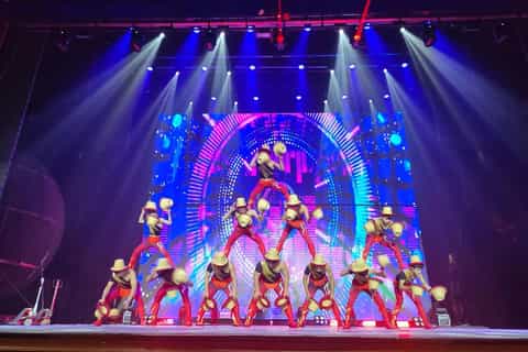 Pékin : billet pour le spectacle d'acrobaties kung-fu au Théâtre Rouge