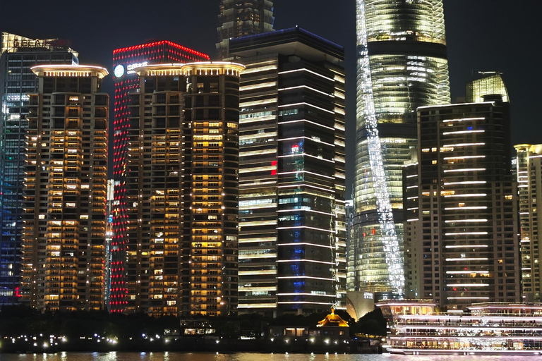 Shanghai: After Dark Dinner and Huangpu River Night Cruise Shanghai After Dark:Local Dinner &Huangpu River Night Cruise