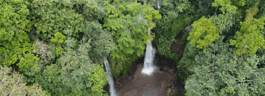 Lombok : excursion vers 4 cascades, randonnée dans les rizières et la jungle