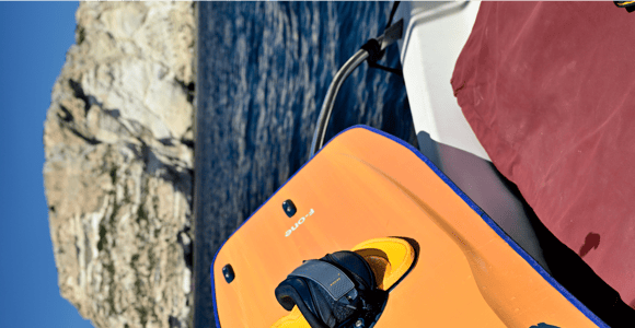 Cagliari by boat: Watersport and Tubing