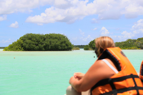 Bacalar: Boat Tour, Cenote Negro, Pirates Canal & Fort