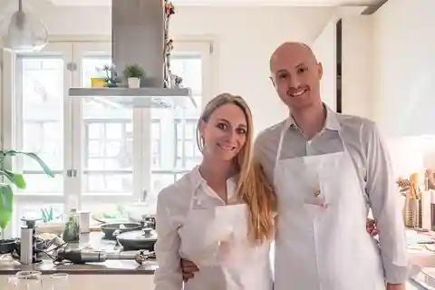 Aula particular de culinária e experiência com vinhos com um sommelier