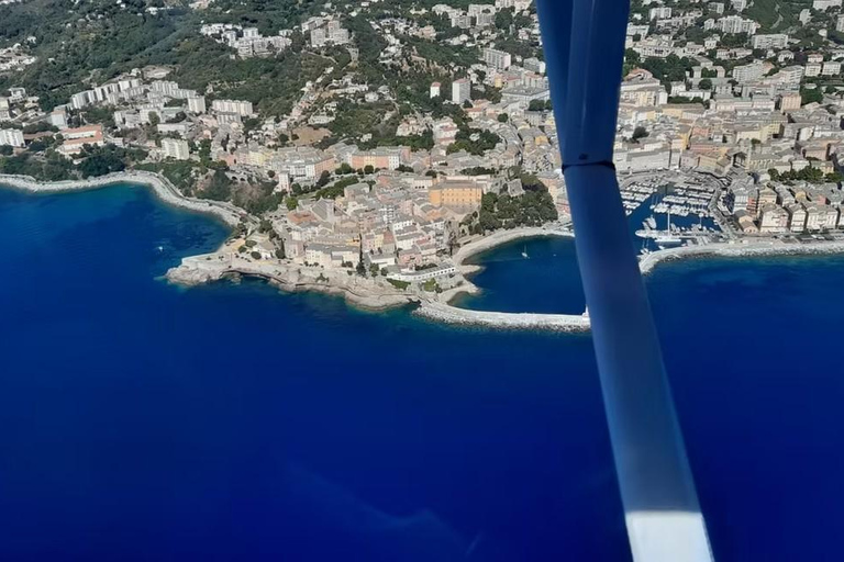 Saint-Florent: Multi-axis microlight flight - Discover Haute Corse from the sky Cap Corse Tour Flight | 1 hour