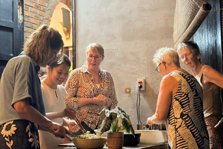 Hue Home Cooking Class with Garden Dining Experience