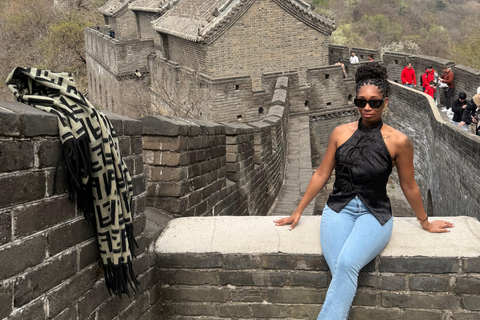 Beijing: Mutianyu Great Wall Private Tour with Tea Tasting Mutianyu Great Wall Private Tour with English Tourguide