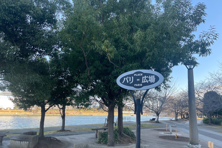 Tóquio: Visita a pé a Tsukishima com um guia samurai