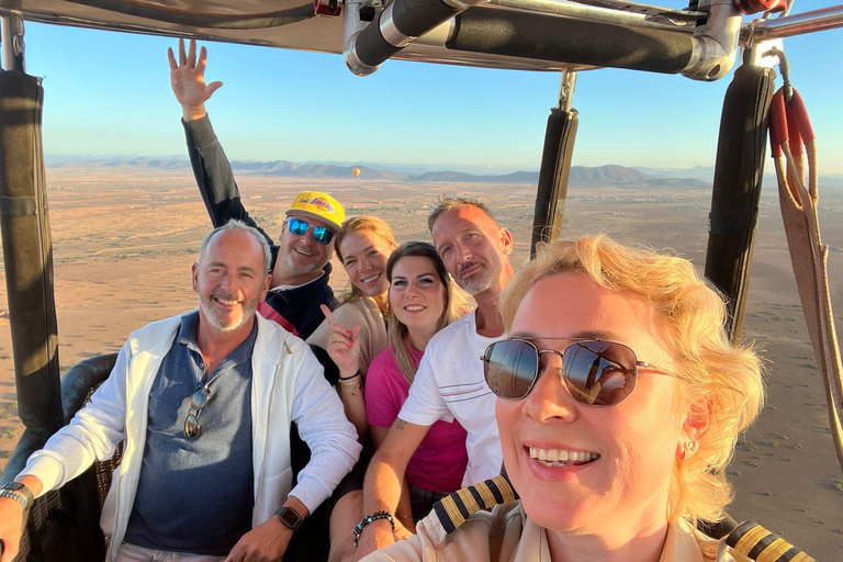 Marrakech: Balloon Flight, Berber Breakfast & Certificate