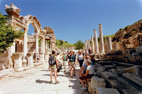 Kusadasi : Ephèse, maison de la Vierge Marie et visite des temples