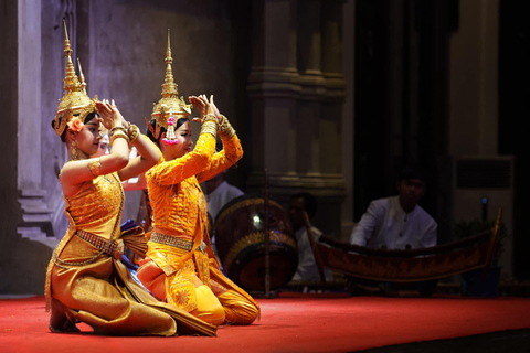 Dîner spectacle de danse Apsara, prise en charge aller-retour incluse.Dîner spectacle de danse Apsara avec prise en charge à l&#039;hôtel