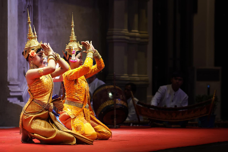 Dîner spectacle de danse Apsara, prise en charge aller-retour incluse.Dîner spectacle de danse Apsara avec prise en charge à l&#039;hôtel