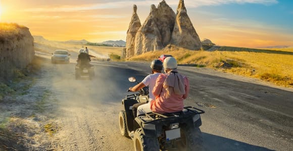 Göreme: Quad Safari through the Sword, Love & Rose Valleys