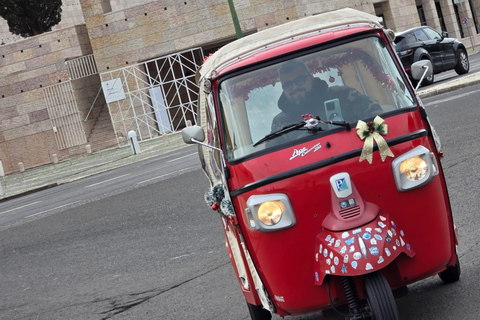 Lisbon: Private Tour on a Vintage Classic Piaggio Ape ALFAMA: Lisbon's Oldest Quarter, Highest Viewpoint, Hidden Gems