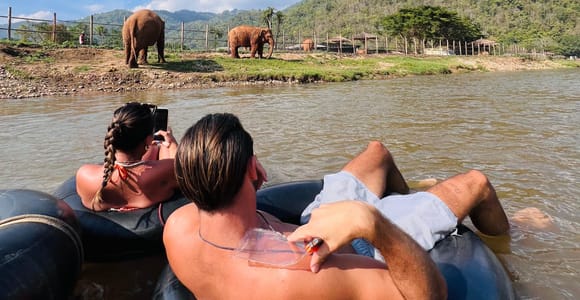 Chiang Mai Full-Day: Jungle Zipline & River Tubing Day Trip