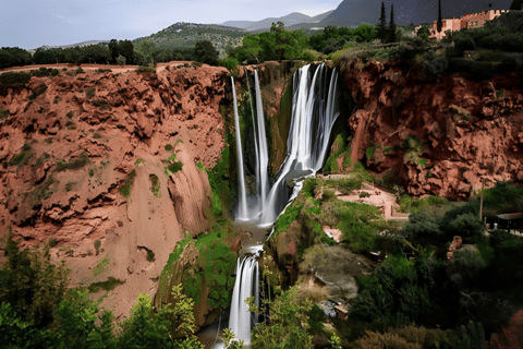 Majestic Ouzoud Waterfalls: Guided Hike and Boat Adventure