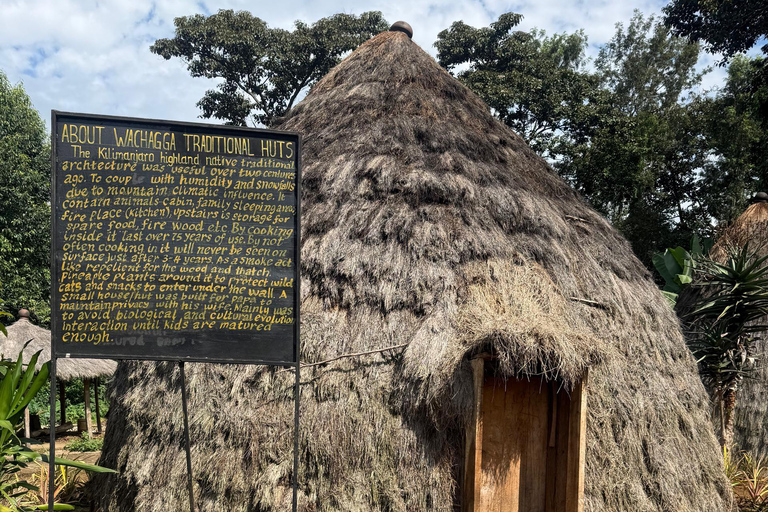 From Moshi: Marangu Chagga Caves & Waterfall & Coffee Tour