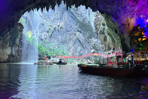 Guangzhou Day Tour: Qingyuan Glass Bridge, Underground River Gulong Gorge 1-Day Private Tour