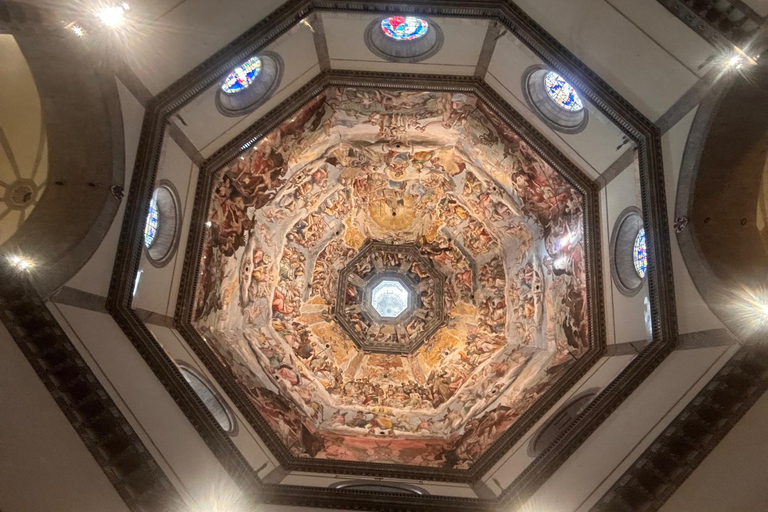 Florence: Duomo Museum tour & Brunelleschi's Dome Climb French Guided Tour