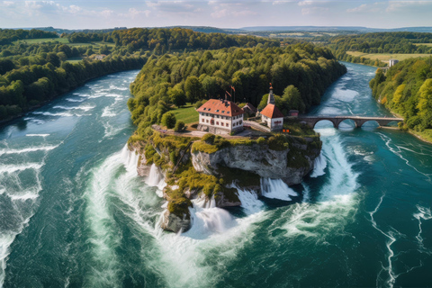 From Zurich: Rhine Falls and Laufen Castle Private tour