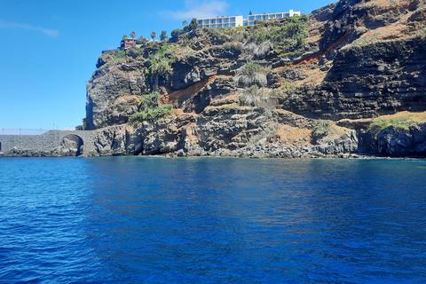 Madeira: Passeio de barco com almoço, bebidas e traslado do hotel