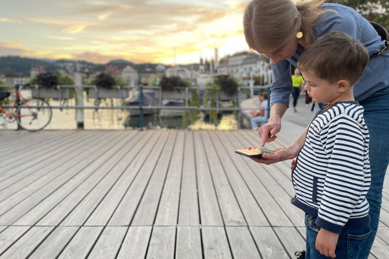 Luzern: Smartphone-Walking-Tour – coole Luzerner Altstadt Lucerne: Self-guided walking tour – secrets of the old town