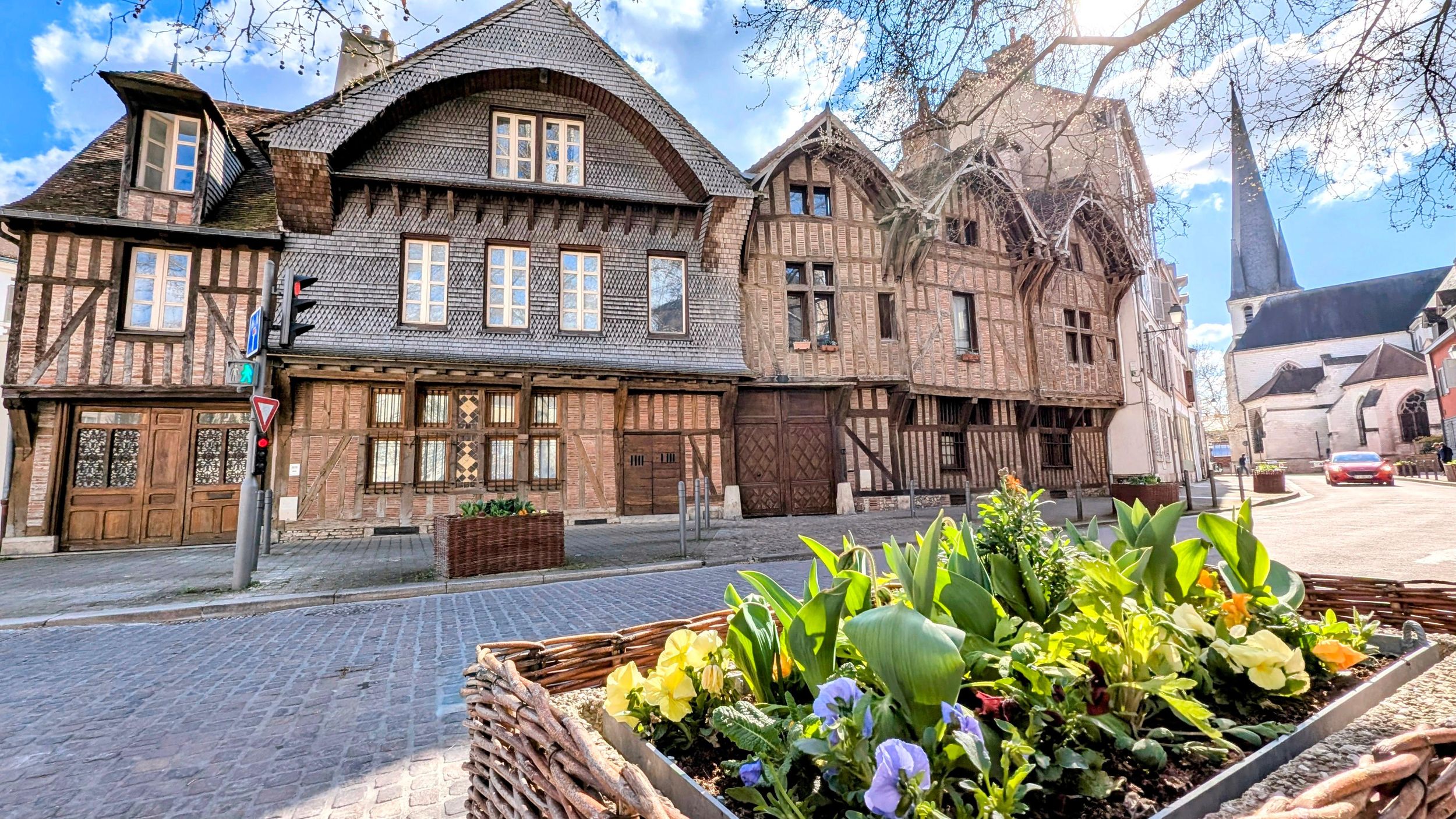 Sightseeing-Spaziergang durch die Altstadt von Troyes