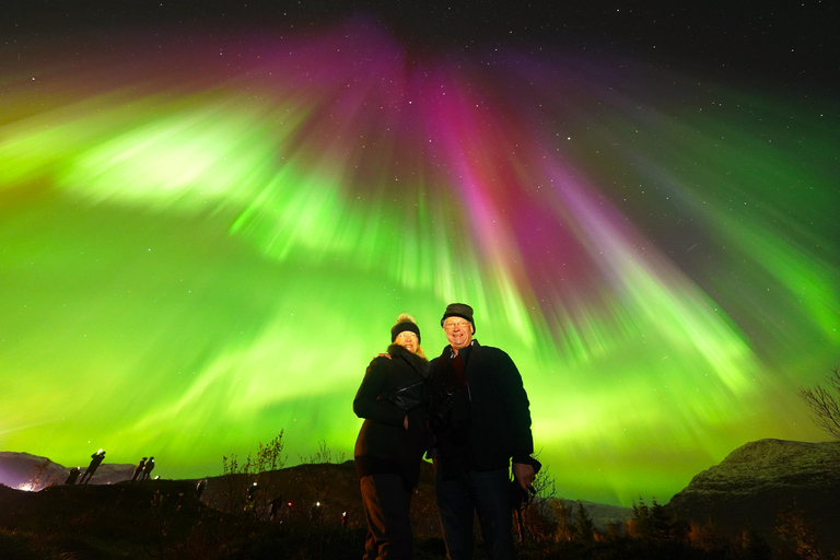 Tromsø: Northern Lights Tour with Free Professional Portrait