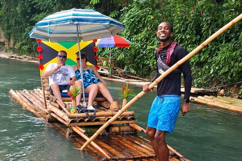 Jamaïque : Rafting en bambou sur la rivière Martha Brae