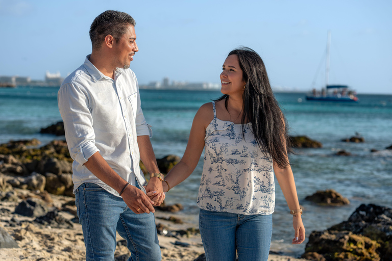 阿鲁巴：海滩情侣摄影阿鲁巴：情侣海滩摄影