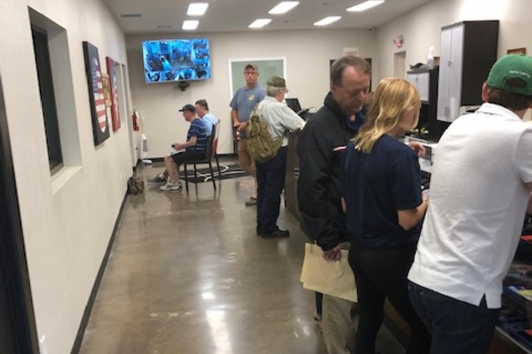 Lake Highlands Shooting Center is an indoor GUN RANGE: